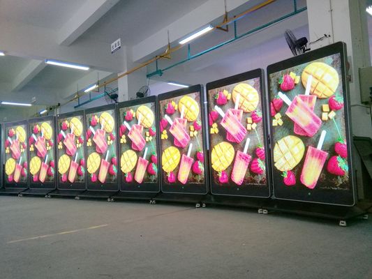 Fixed LED Advertising Display Screen 25W 4000cd/M2 LED Display Video Wall