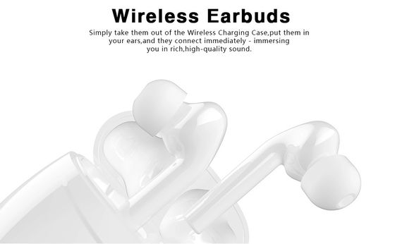 Bluetooth V5.0 In Ear True Wireless Earbuds 5D HIFI Stereo Wireless Headset