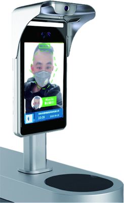 TOPADKIOSK Face ID Attendance Machine 3G 4G WiFi Body Temperature Kiosk