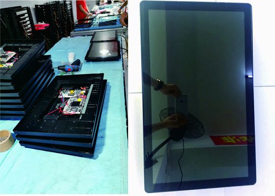 10.1&quot; PC Infrared Capacitive Touch Digital Signage Screens With Desktop Stands