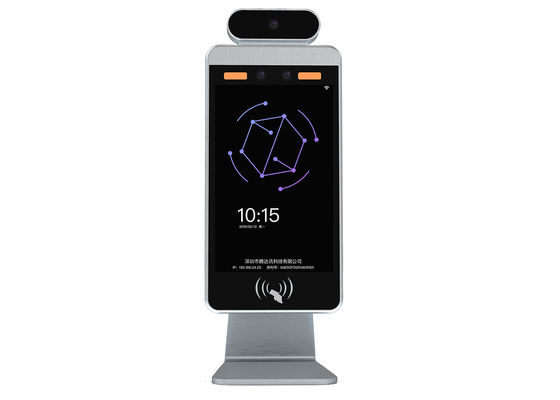 Stand Alone 1.1M 1.4M Facial Recognition With Temperature Sensor