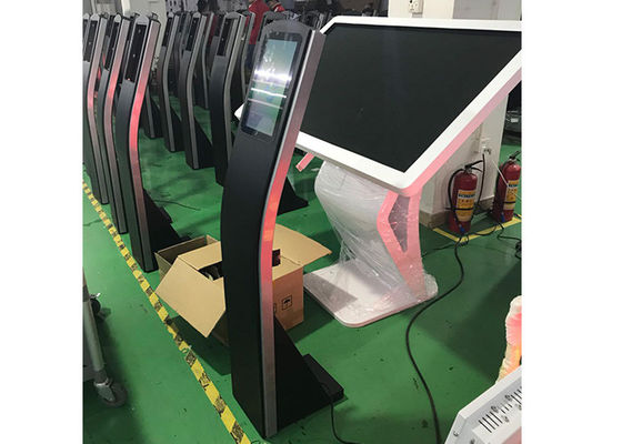 2021 new design Payment kiosk with capacitive touch screen and thermal printer build in come with Android or Windows OS