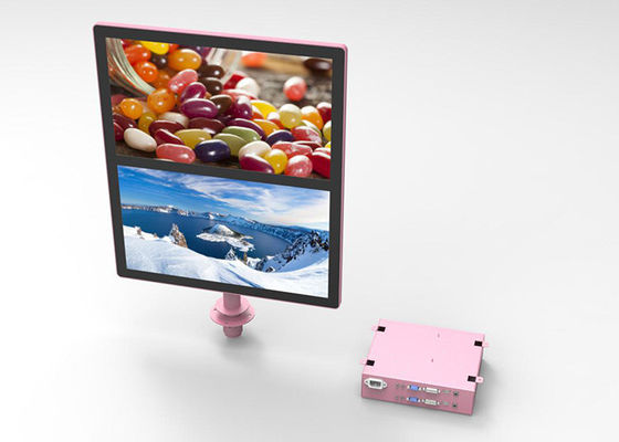 Golden lcd screen monitor double sided and three sided 21.5&quot; 24&quot; 27&quot; 32&quot; lcd display customized design