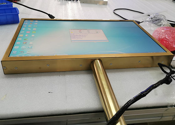 24inch double sided golden lcd display screen monitor double sided and three sided manufacturer