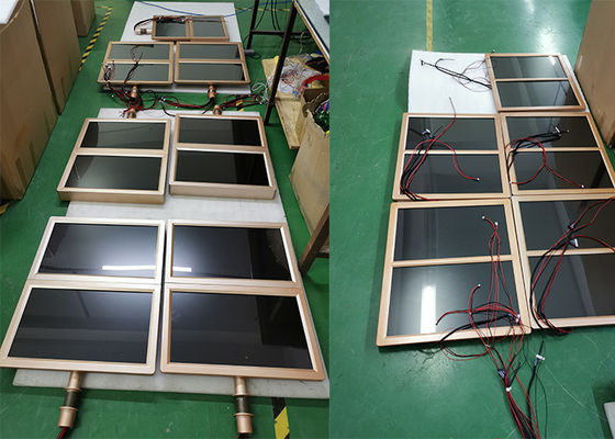 24inch double sided golden lcd display screen monitor double sided and three sided manufacturer