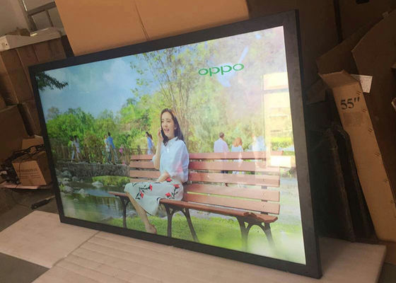 98inch TV monitor lcd display advertising player digital signage with free digital signage software build in processor