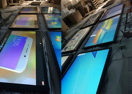 98inch TV monitor lcd display advertising player digital signage with free digital signage software build in processor