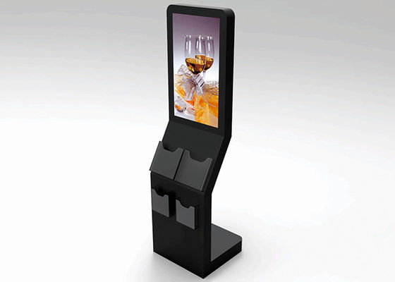 Free Standing 27 Inch Touch Screen Monitor 250CD/M2 Network Advertising Player