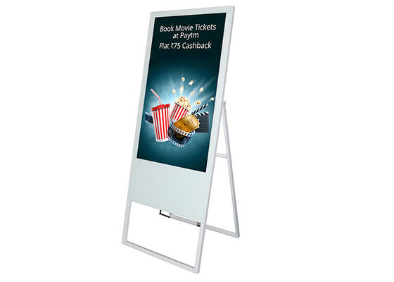 32inch LCD digital billboard menu lcd advertising player display foldable lcd portable digital signage for Restaurant
