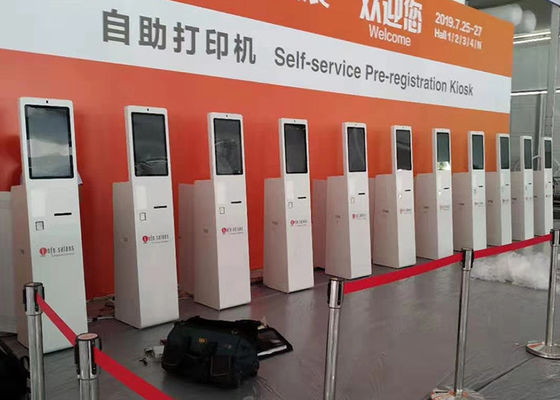 TOPADKIOSK 3G 4G LCD Digital Signage Self Payment Kiosk For Exhibition