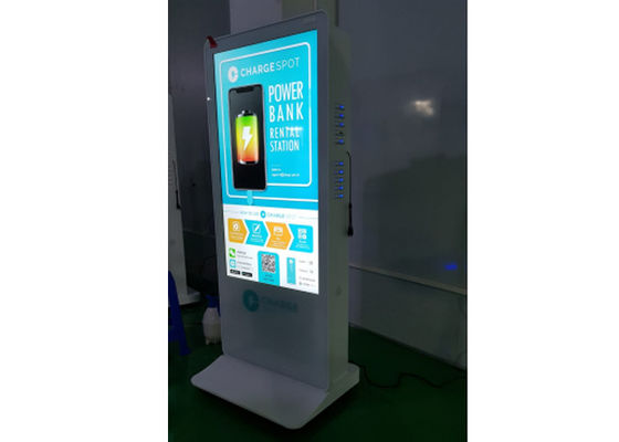 43&quot; LG panel LCD Digital Signage 400cd/M2 Cell Phone Charging Kiosk