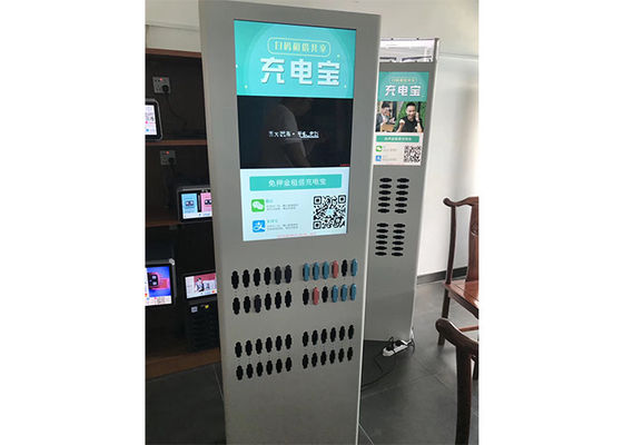 Android 7.1 OS LCD Digital Signage 6pcs 8pcs Multiple Mobile Charging Station
