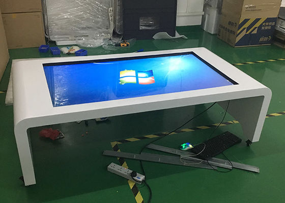 Topadkiosk PCAP touch waterproof android Windows OS lcd interactive touch screen conference table multi points touch