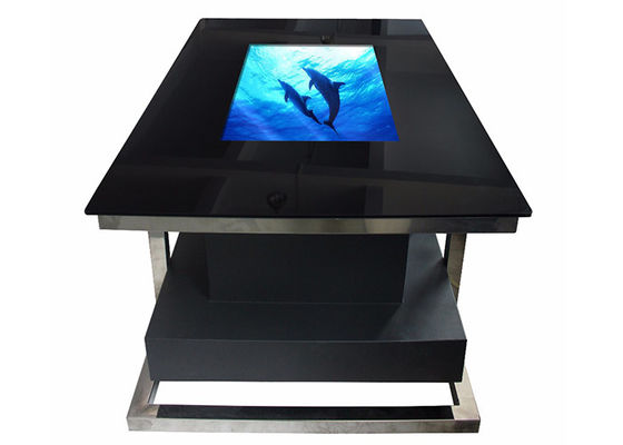 32 Inch LCD Digital Signage Multitouch Coffee Table 271.3*479.8mm Display Area