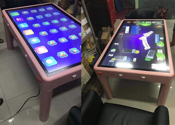 55&quot; 65&quot; Interactive touch table game table with high quality capacitive touch screen for children game table