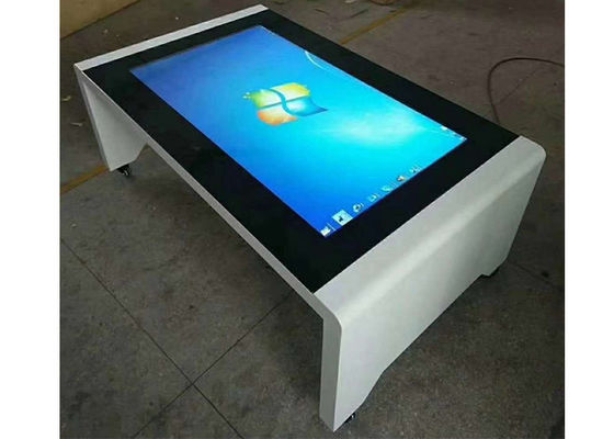 3G 4G Module Interactive LCD Touch Screen Table 1920*1080 Interactive Information Kiosk