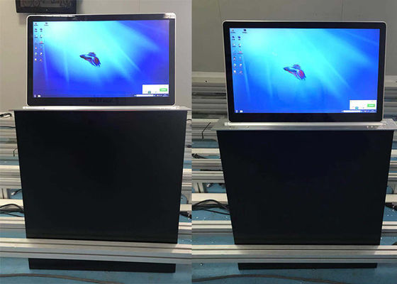 Meeting Room 15.6 Inch Computer Motorized Monitor Lift Ultra Thin 5mm Thickness