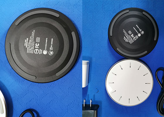 7.5W 5W Fast Charge Wireless Charging Pad 105g Data Transfer